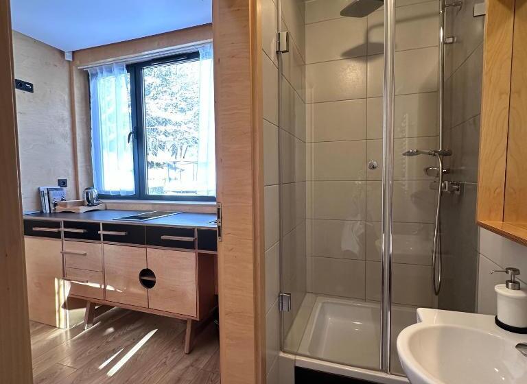 Апартаменты 1 Спальня, Apartamenty Szuflandia Z Sauną, Jacuzzi, Przy Stoku Narciarskim