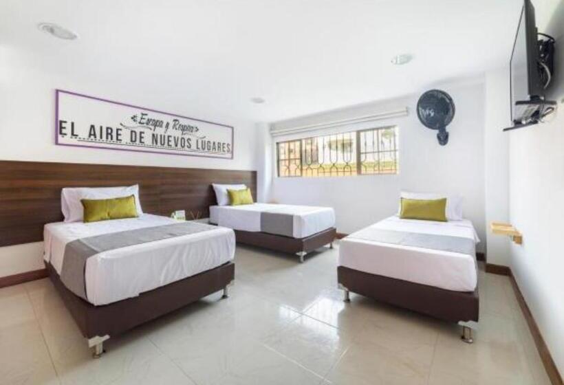 Номер Стандарт Трехместный, Agata Boutique Pinares Pereira