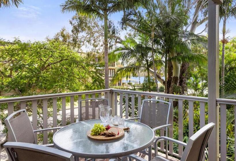 침실 4개 아파트, Noosa Outrigger Beach Resort