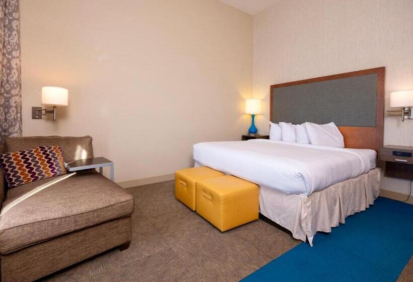 장애인을 위한 킹사이즈 침대 스탠다드 룸, Flag Point Inn And Suites Pratt By Fairbridge