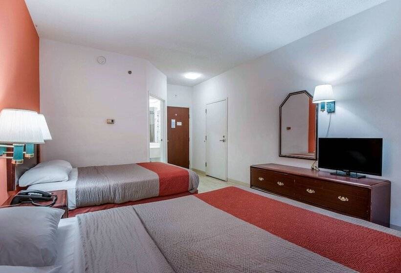 Номер Стандарт 2 Двуспальные Кровати, Motel 6harrisburg, Pa  Hershey North