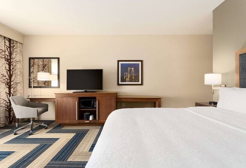 身障者適用キングサイズベッドルーム, Hampton Inn Kennewick At Southridge