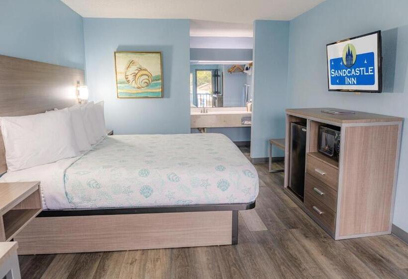 חדר סטנדרט עם מיטת קינג, Sandcastle Inn