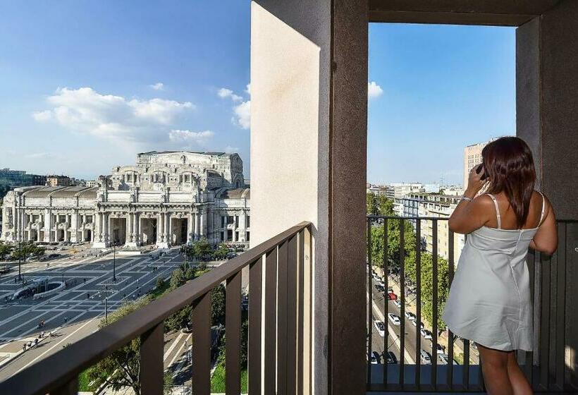 景色の見えるデラックストリプルルーム, Glam Milano