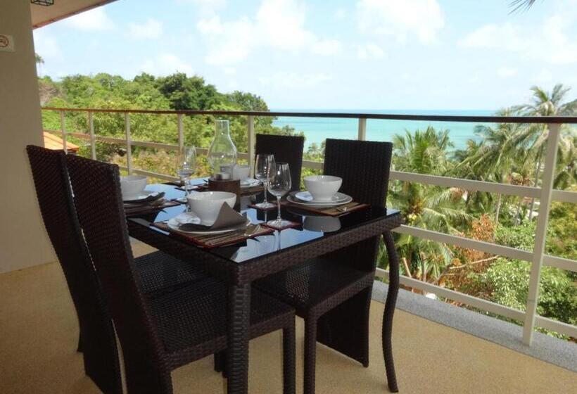Апартаменты 2 Спальни Вид на Море, Koh Phangan Pavilions Serviced Apartments