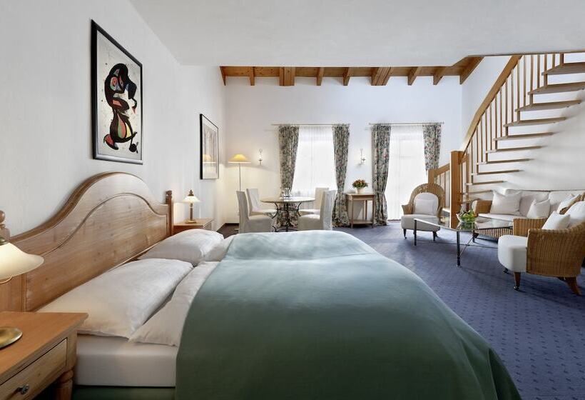标准房带园景, Margarethenhof Am Tegernsee