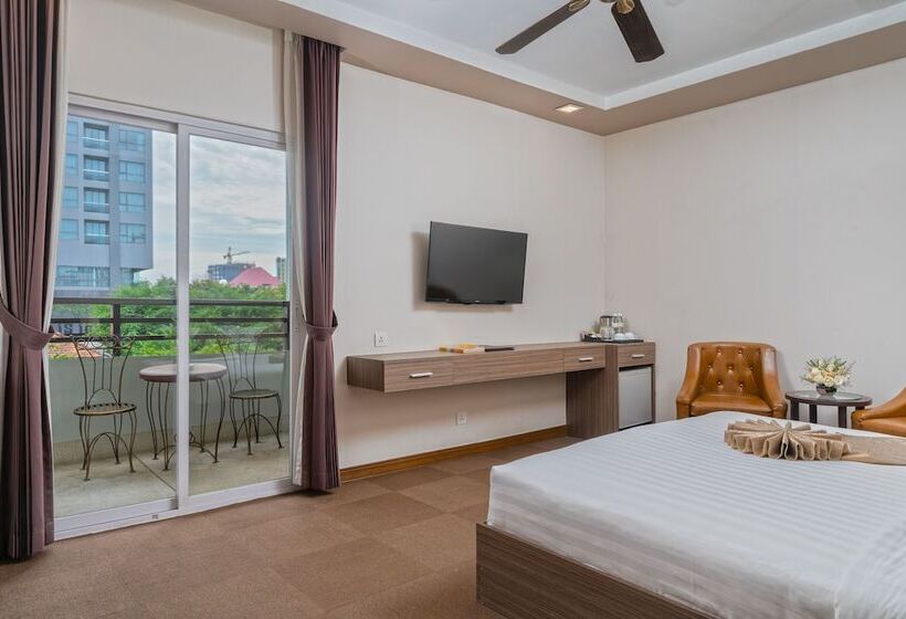 Номер Deluxe Кровать Кинг, Anik Boutique Hotel & Spa On Norodom Blvd