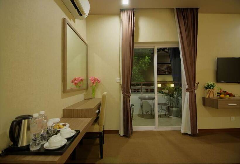 Номер Deluxe Кровать Кинг, Anik Boutique Hotel & Spa On Norodom Blvd