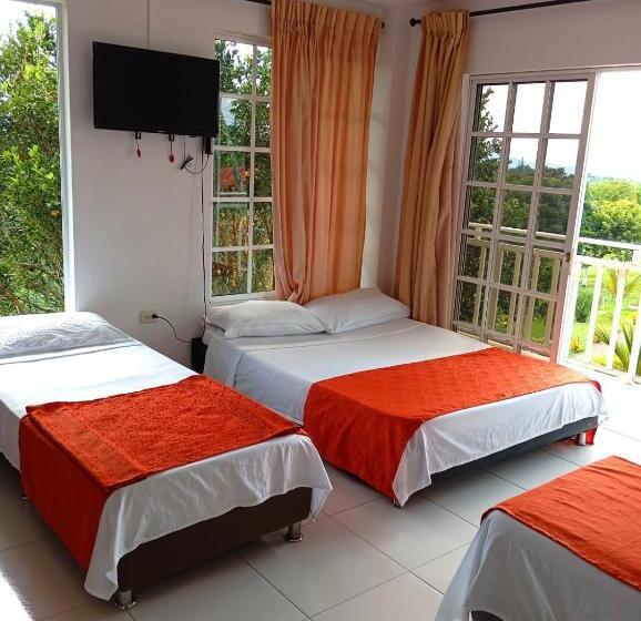 디럭스 패밀리 룸, Finca Hotel El Amanecer