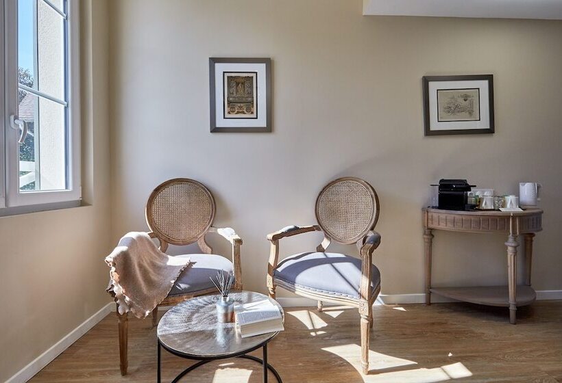 Номер Deluxe Вид на Море, Les Villas D Arromanches, Teritoria