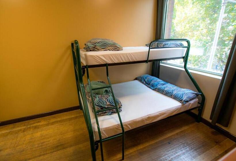 스탠다드 트리픔 룸 공동욕실, Melbourne City Backpackers