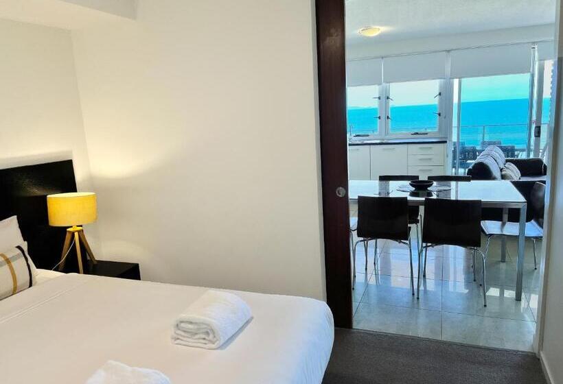 침실 3개 바다 전망 아파트, Oshen Holiday Apartments Yeppoon