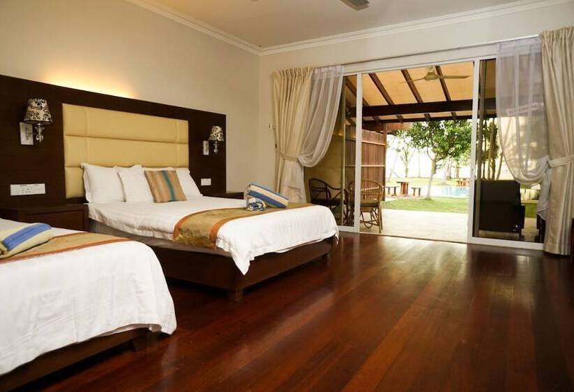 디럭스 룸 바다 전망, Langkah Syabas Beach Resort