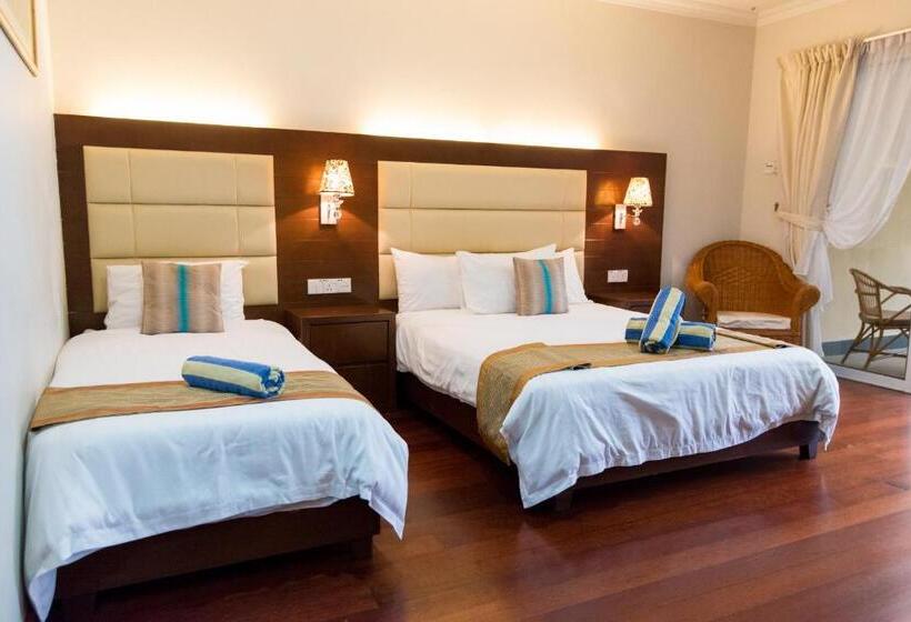 디럭스 룸 바다 전망, Langkah Syabas Beach Resort