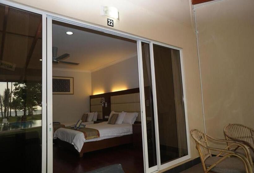 디럭스 룸 바다 전망, Langkah Syabas Beach Resort
