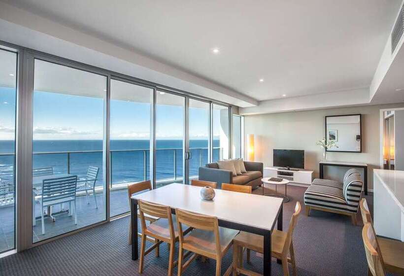 침실 2개 아파트, Hilton Surfers Paradise Hotel & Residences