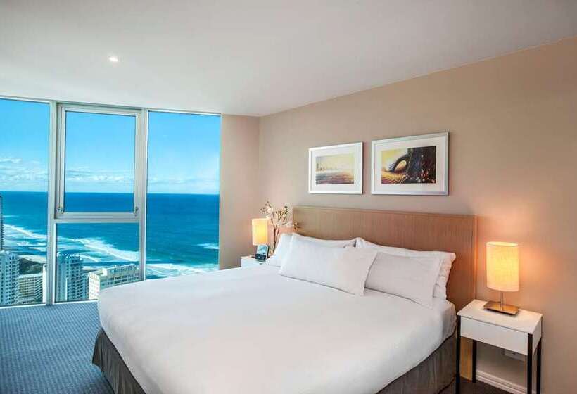 침실 2개 아파트, Hilton Surfers Paradise Hotel & Residences