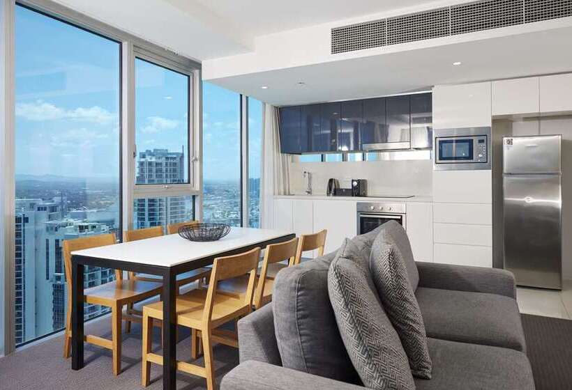 디럭스 룸, Hilton Surfers Paradise Hotel & Residences