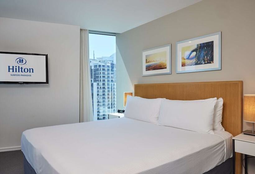 침실 3개 바다 전망 아파트, Hilton Surfers Paradise Hotel & Residences