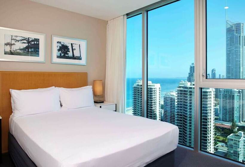 1침실 펜트하우스 아파트, Hilton Surfers Paradise Hotel & Residences
