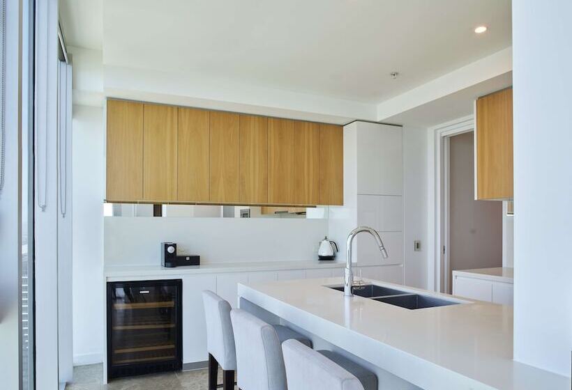 1침실 펜트하우스 아파트, Hilton Surfers Paradise Hotel & Residences