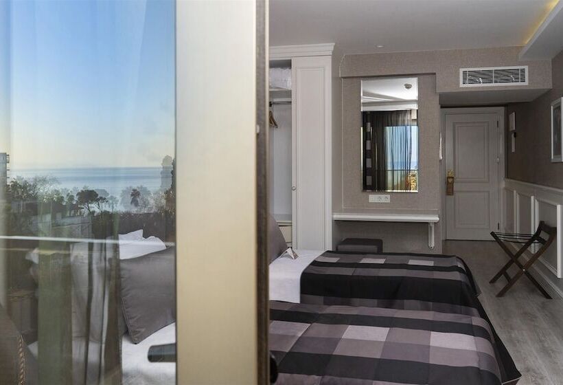اتاق استاندارد با چشم‌انداز دریا, Sky Kamer Hotel Antalya