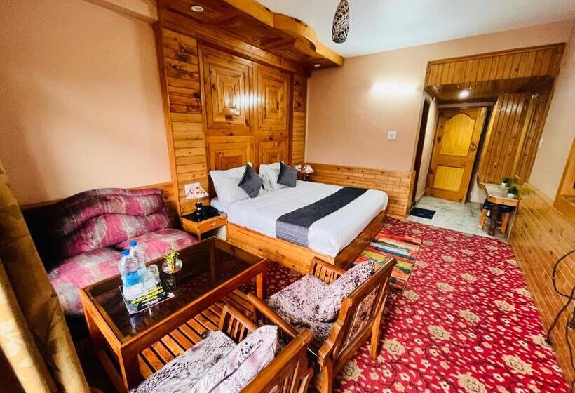 스탠다드 룸 킹사이즈 침대, Snow Clad Riverview Hotel & Resort, Manali