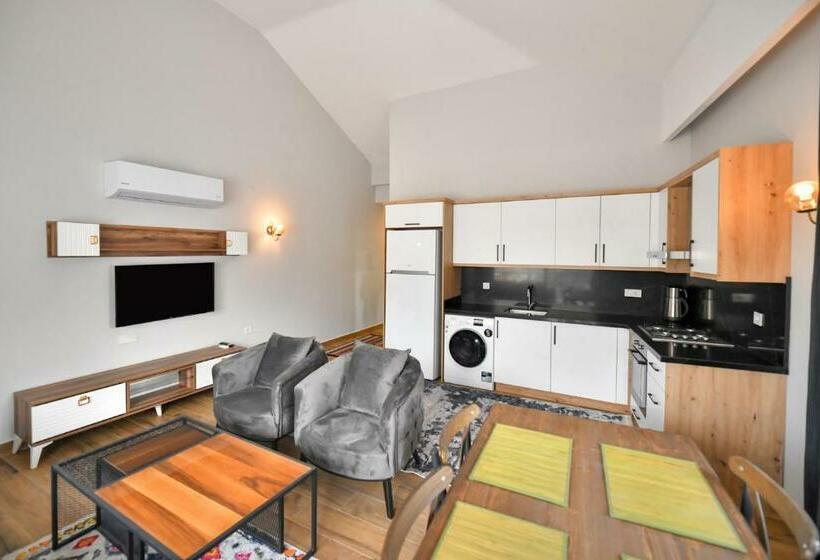 Apartamento Deluxe 1 Dormitório, Red Moon Suites