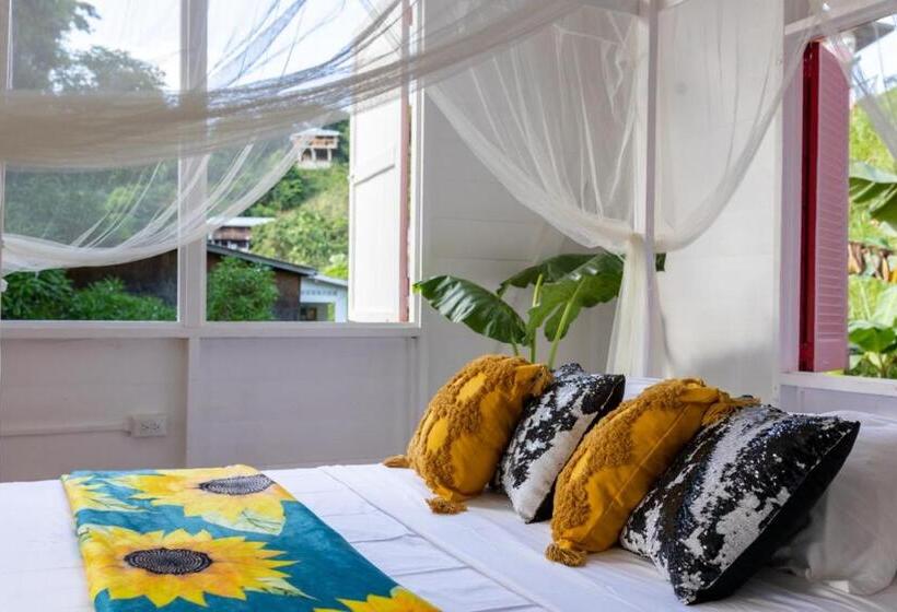 اتاق استاندارد با بالکن, Guava Shores Castara