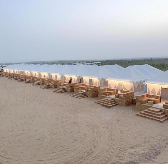 豪华房间, Sam Desert Dunes Camp