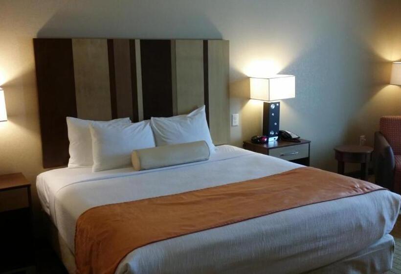غرفة قياسية سرير كينج لذوى الإحتياجات الخاصة, Best Western Plus Flatonia Inn