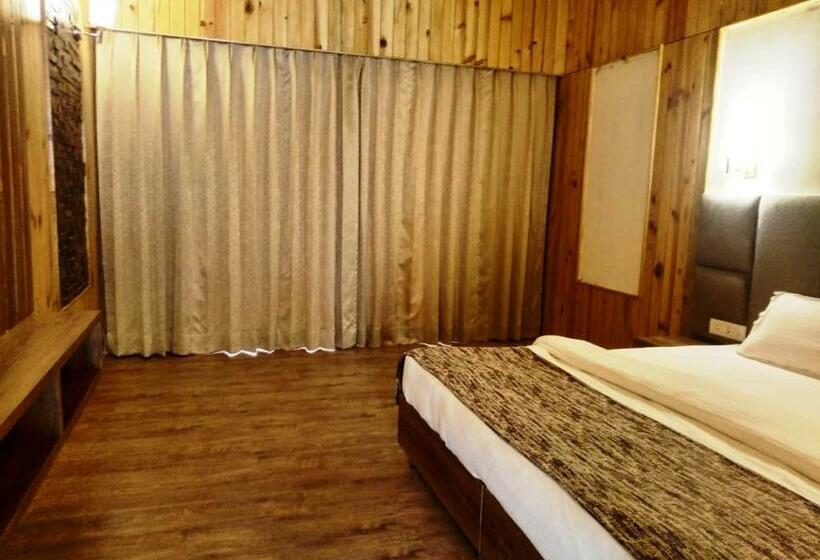 스탠다드 룸 킹사이즈 침대, Qcent Woods Resort & Spa, Rishikesh