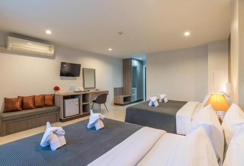 4인용 스탠다드 룸, Lada Krabi Residence Hotel   Sha Plus