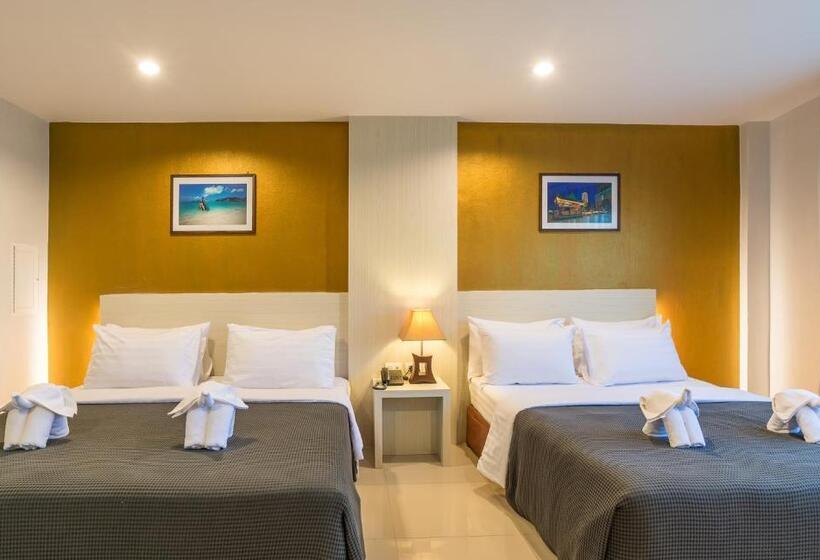 4인용 스탠다드 룸, Lada Krabi Residence Hotel   Sha Plus