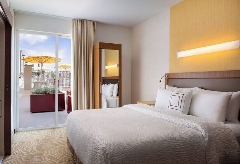 스탠다드 스튜디오 더블 침대, Springhill Suites By Marriott Los Angeles Burbank/downtown