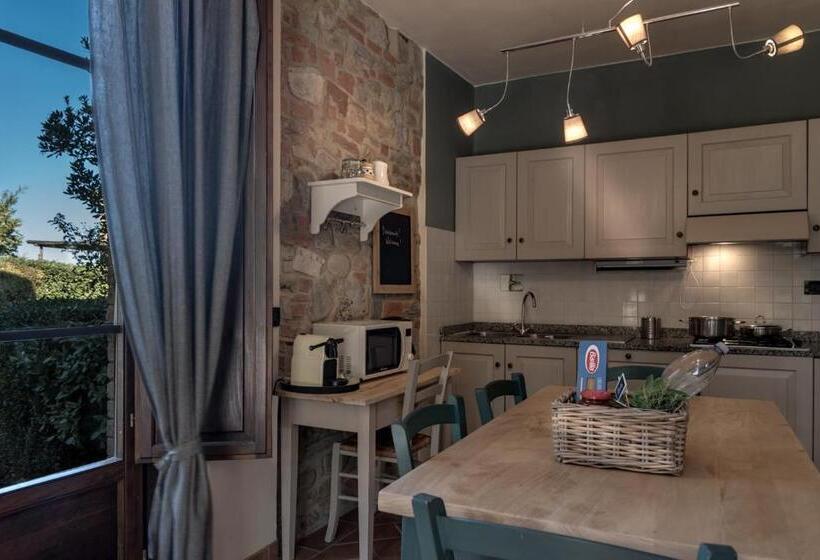 침실 1개 풀장 전망 아파트, Agriturismo Rigone In Chianti