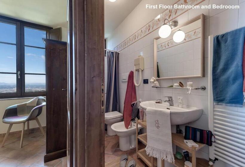 침실 1개 가든 전망 아파트, Agriturismo Rigone In Chianti