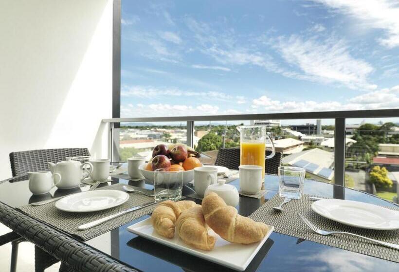 침실 2개 아파트, Oaks Mackay Carlyle Suites