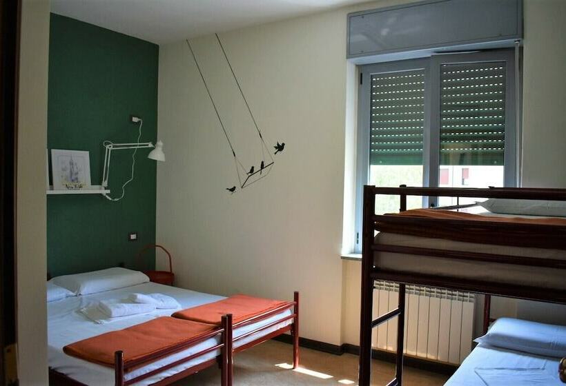 四人标准间, Malpensa Fiera Milano Hostel