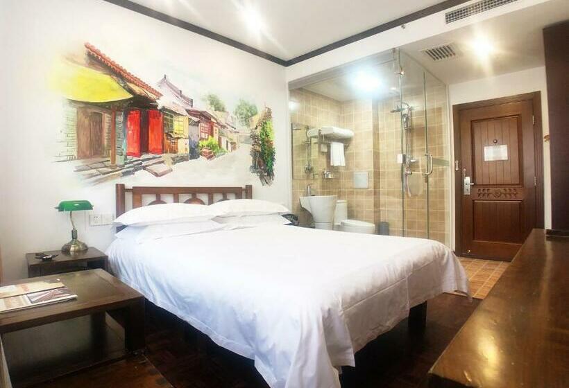 이코노미 룸, Time Traveller Hotel  Near Beijing Yonghe Lama Temple, Ghost Street, Beihai Park, Jingshan Park, Dru