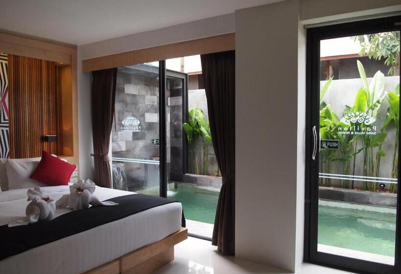 Вилла 2 Спальни, Pavilion Pool Residence Samui   Sha Extra Plus