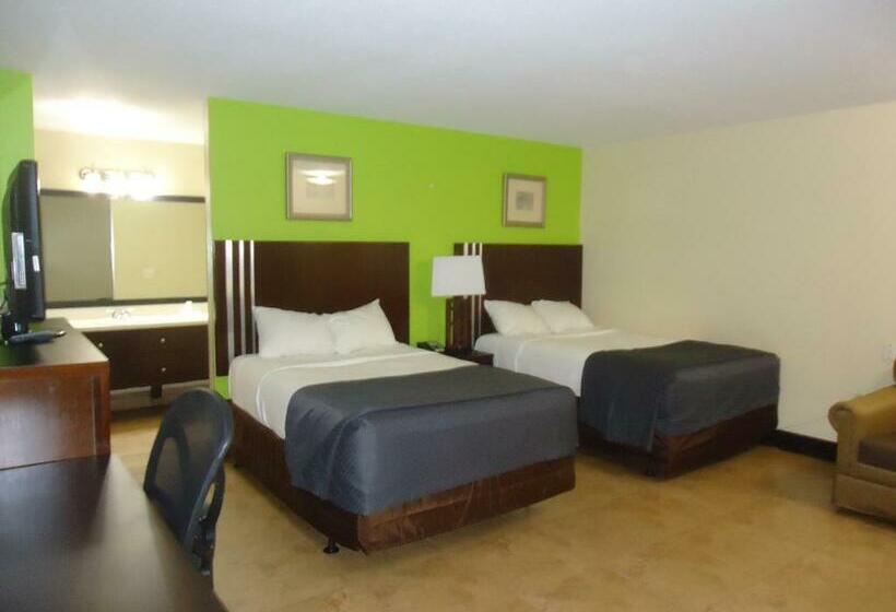 חדר סטנדרט שתי מיטות זוגיות, Flamingo Motel