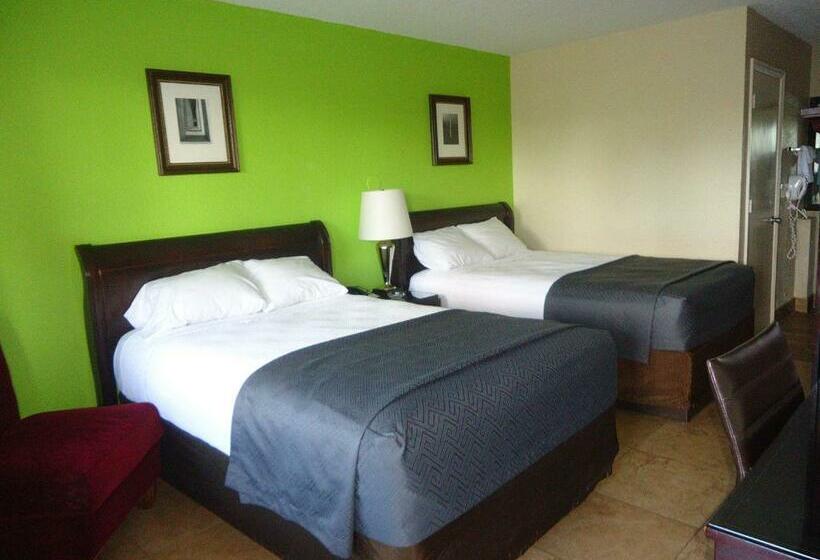 חדר סטנדרט שתי מיטות זוגיות, Flamingo Motel