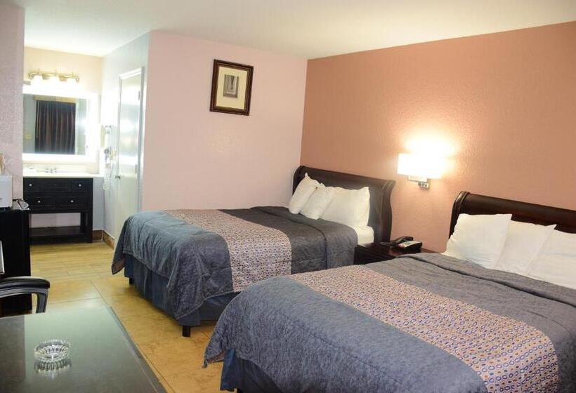 חדר סטנדרט שתי מיטות זוגיות, Flamingo Motel