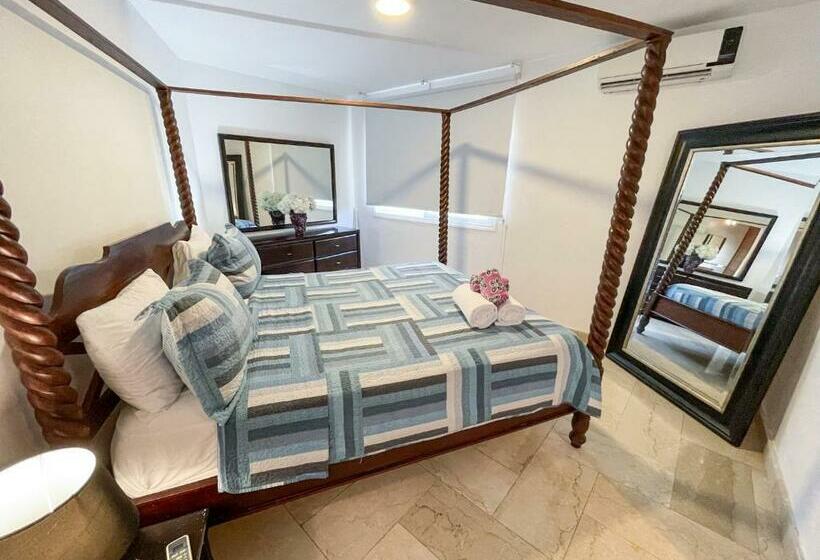 آپارتمان 1 خوابه با چشم‌انداز دریا, Caribbean Galaxy Paradise Hotel Wifi Los Corales Bavaro Beach Club & Spa
