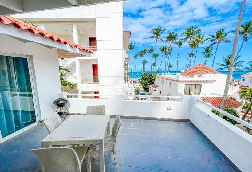 ویلای 1 خوابه با چشم‌انداز دریا, Caribbean Galaxy Paradise Hotel Wifi Los Corales Bavaro Beach Club & Spa