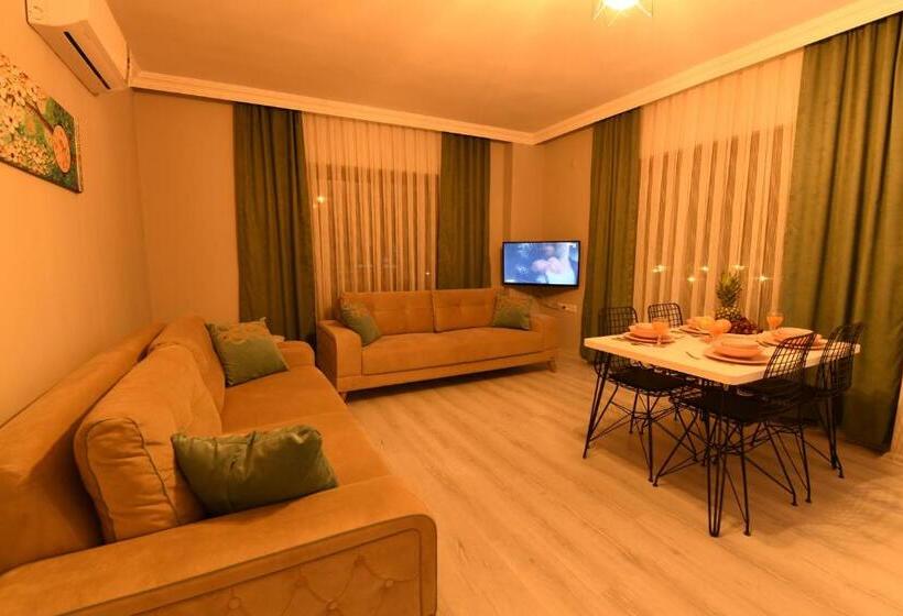 آپارتمان دوبلکس 1 خوابه, Bahçe Apart