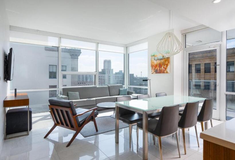 带3个卧室的套间, Level Los Angeles   Downtown South Olive