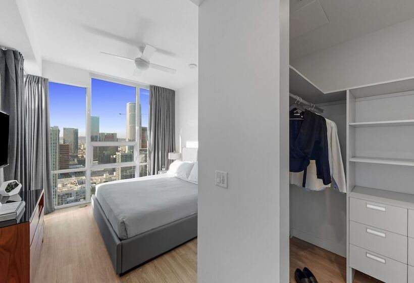 带3个卧室的套间, Level Los Angeles   Downtown South Olive