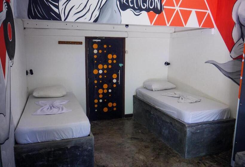 Cama em Quarto Compartilhado, Gili Beach Bum Hostel